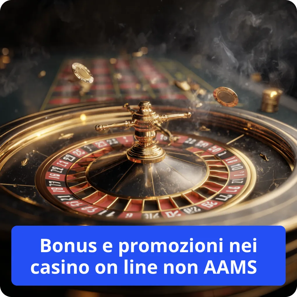 Bonus e promozioni nei casino on line non AAMS – offerte e vantaggi Bonus e promozioni nei casino on line non AAMS
